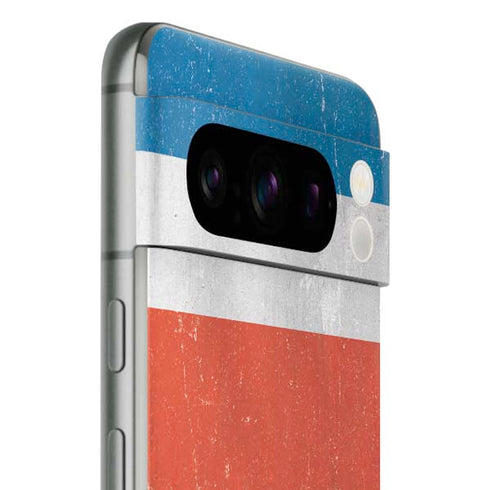 Costa Rican Flag Distressed Google Pixel 8 Pro Skin